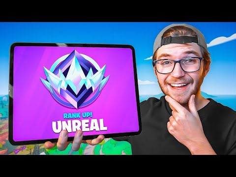 PRO FORTNITE MOBILE GAMER on IPAD!