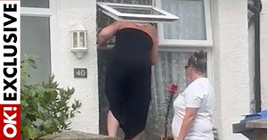 'Woman climbing through window' exc - 'I'm not embarrassed, I manifested this'