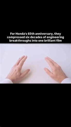 Honda didn’t celebrate its anniversary with CGI or high-production ads. It used engineering itself as the tribute. The brand recreated six decades of innovation using real miniature machines. Each object represented a real breakthrough that moved Honda forward. From early auxiliary engines that powered bicycles. To the Super Cub, the best-selling motor vehicle in history. To record-setting motorcycles, VTEC technology, and dominance in Formula 1. Then came the NSX, robotics with ASIMO, and expan