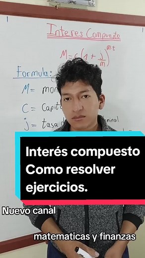 Cómo resolver ejercicios de interés compuesto