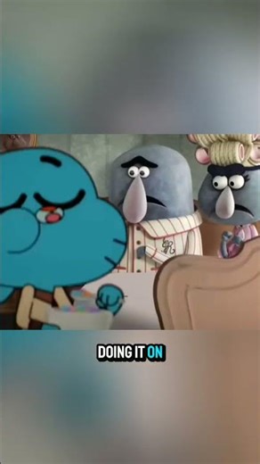 Gumball Wakes Up at Mr. Robinson’s House 😂 #shorts