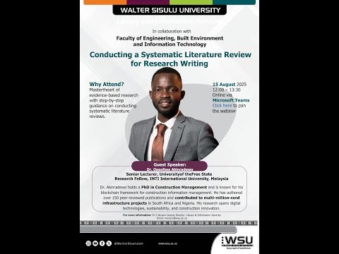 Conducting a systematic literature review for research writing