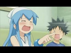 Squid Girl (Ika Musume) Laughing