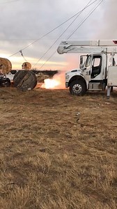 Line being pulled skinned hot mac and energized all the way back to wire trailer Credits @lusciouslou92 #linecrate #lineman #linelife #linemanlife #linemanpride #linepride #powerlineman #LineWork #lineworker #lineworkers #EssentialWorkers | LineCrate