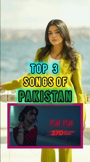 Top 3 Most Popular Pakistani Songs of 2025 | Pal Pal, Jhol, Maand | Best Hits of 2025 #shorts #viral