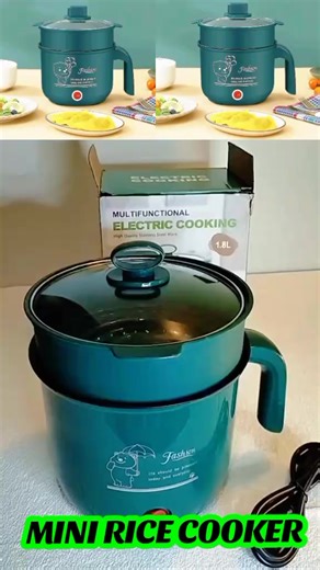 mini rice cooker easy to use no hassle non stick napakamura nalang ngayon kaya click the yellow basket 😍 #miniricecooker #easytouse #bestseller #tiktokviral #fyp