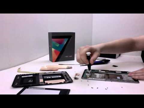 Google Nexus 7 Tablet Take Apart Teardown Guide