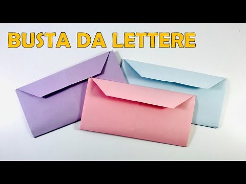 Origami : Busta da lettera fai da te