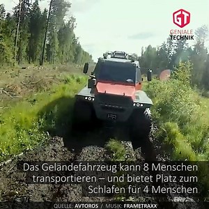 Beeindruckend: Dieses ATV kann jedes Gelände bewältigen Avtoros. Вездеходы Shaman | Die Tester