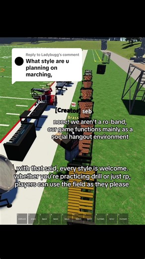 Exploring the Roblox Marching Band Community