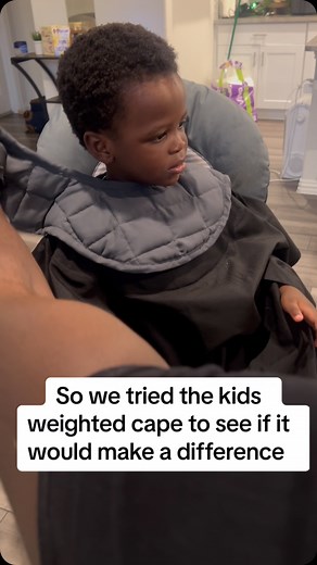 74 reactions | Kids Weighted Cape now open for Pre Orders. In 24 oz and 3 pounds! Link in BIO https://theweightedcape.com/products/kids-black-1-5-pound-weighted-cape | The Weighted Cape | Facebook
