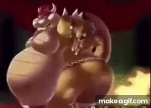 Bowser Fart but in lower quality on Make a GIF