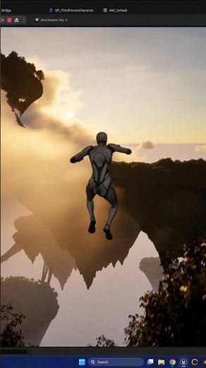 Floating Islands Unreal Engine 5 & Gaea 2.0 #unrealengine5 #gaea