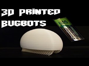 3D Printed BugBot Demo - Bashbot Series