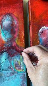 Fun over perfection 😍 . . #colorfulartwork #artforyourwalls #arthealsthesoul | Sarah Peguero Art