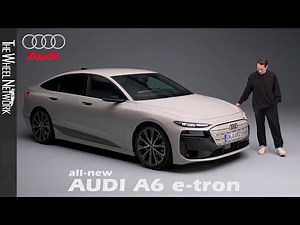 2025 Audi A6 e-tron Reveal