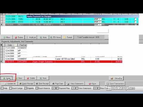 Medisoft: How To Apply A Copay In Medisoft