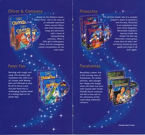 Disney DVD/VHS UK Catalogue 2003