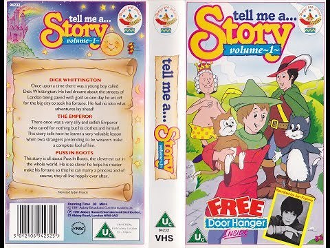 Tell Me A Story: Volume 1 (1991 UK VHS)