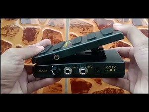 Unboxing My New Toy! ( CALINE CP-31P Volume Pedal with Boost )