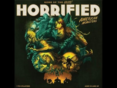 Dad vs Daughter - Horrified: American Monsters - Unboxing