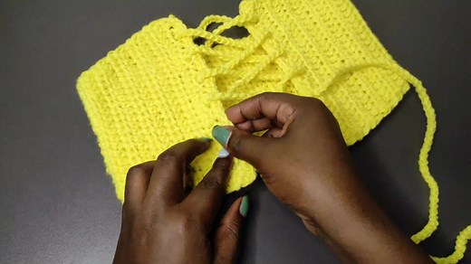 Handmade Crochet Belt Tutorial by LaDenser Crochets