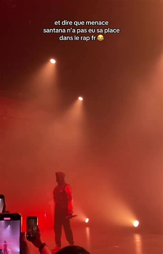 menace santana en concert mais mérite il vrm sa place dans le rap fr #menacesantana #showcase #concert #fyppp