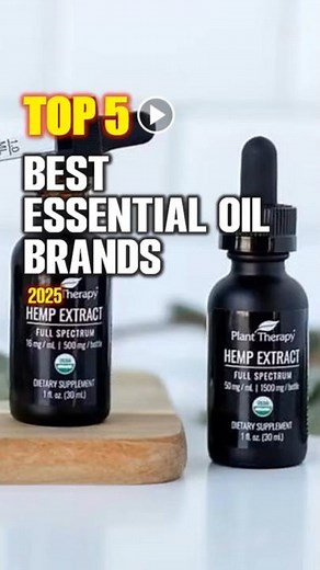Best Essential Oil Brands 2025 ⚡ TOP 5 #shorts #essentialoil