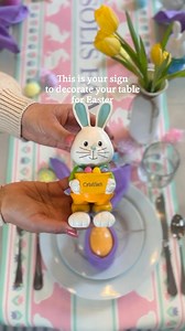 3K views · 17 reactions | Hop into Easter with a table that’s as festive as it is fun! 讀Check out our tips and make your Easter celebration eggstra special! Are you hosting Easter this year? #EasterDecor #TableSettingMagic #PersonalCreations #Easter #TableDecor #EasterTableDecor #easterdecoration | Personal Creations | Facebook