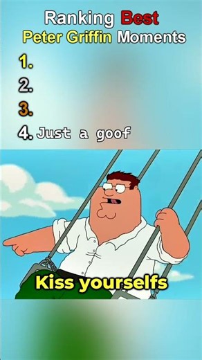 You Have To See These Peter Griffin Moments #familyguy #funny #shorts