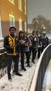249K views · 7.4K reactions | 略略 Alphas had to enter the chat during this snowstorm  #alphaphialpha #hbcubuzz #hbcu #blackgreeks | HBCU Buzz | Facebook