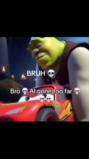 Hilarious Shrek and Lightning McQueen Mashup!
