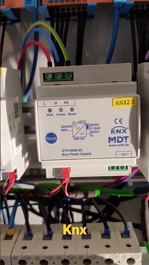 knx وحده التغذيه مع الاكتور