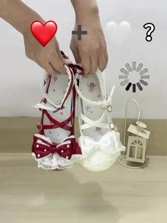 红色加白色会变成！？ #鞋控の日常 #lo鞋 #原创设计