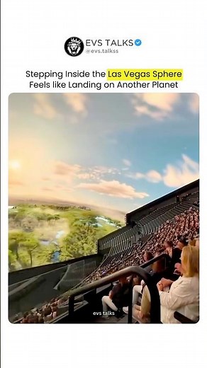 Stepping Inside the Las Vegas Sphere Feels Like Landing on Another Planet 🌍🤯🎥