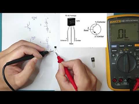 Como testar transistor com o Multímetro
