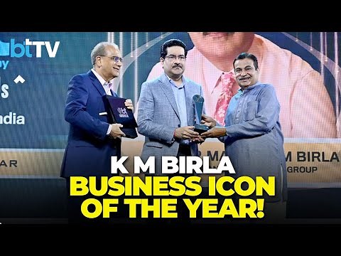 Kumar Mangalam Birla Wins ‘Business Icon Of The Year’ | BT India’s Best CEOs Awards