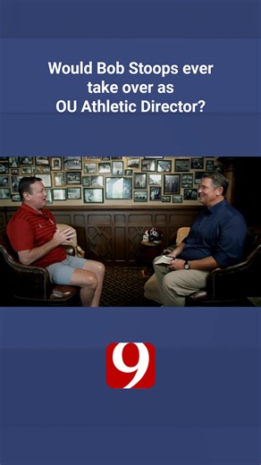 In an exclusive interview with News 9 Sports Director Toby Rowland, legendary OU coach Bob Stoops sat down to share his thoughts on longtime Oklahoma Athletics Director Joe Castiglione. Stoops called Castiglione 'the best' and praised the incredible job he’s done over the years. When asked if he would consider taking over the role himself, Stoops was clear: 'No, I’m not a candidate for sure.' He added that if he were going to work that hard like Joe does, he’d still be coaching at OU. | KWTV - N