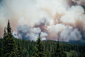 VIDEO:  Forest fire causes voluntary evacuation east of Kenora
