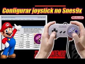 Como configurar controle snes9x