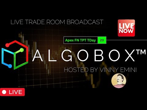 🔴 Live Futures Algo Trading w Vinny | NQ / ES Live Day Trading w AlgoBox