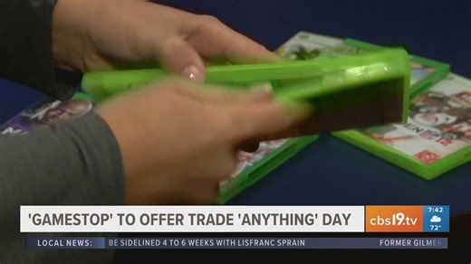 GameStop to offer 'trade anything' day