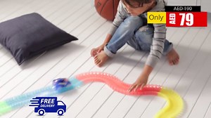 5.4K views · 32 reactions | AED 79 | FREE DELIVERY | MAGIC RACE TRACKS | 220 Pieces plus 1 Car (Random Color) Kids will LOVE THIS! Get this amazing racing tracks set for your loved one. Order NOW during this SALE! It’s 60% OFF! Each set consist of 220 Track pieces plus 1 car. Extra car for AED 50. Just comment your number and we will call you back or call us on 04-2275370 Buy now: https://goo.gl/pLwfqy | edubbuy.com | Facebook