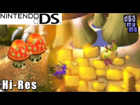 The Legend of Spyro: A New Beginning - Nintendo DS Gameplay High Resolution (DeSmuME)