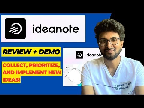 Ideanote Review + Demo – Collect, prioritize, and implement new ideas!