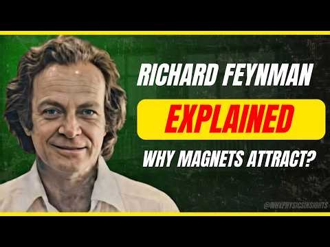 Richard Feynman Explained Why Magnets Attract?