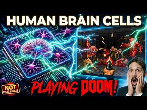 Scientists Put Human Brain Cells on a Chip and They Learned to Play Doom