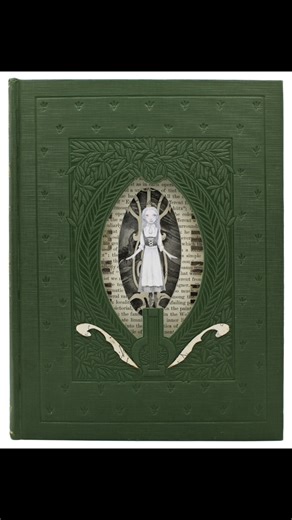 White Bird Gallery on Instagram: "Immerse yourself in the magic of @valeriesavarie altered book sculptures ✨"