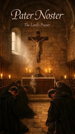 Pater Noster (The Lord’s Prayer) | Gregorian Chant #gregorianchant #lordsprayer #monasticprayer