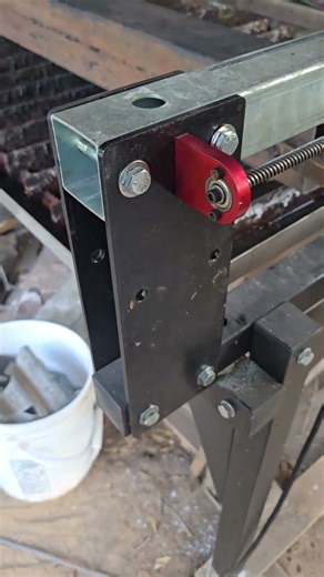 my modified @LangmuirSystems crossfire pro | can cnc plasma cut 6x6 square tubing #welding #cnc